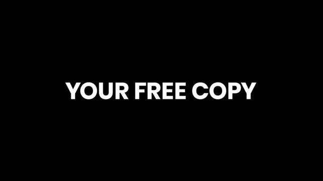 our Free Copy &ndash; Shaking Text Animation for Free Download Offers