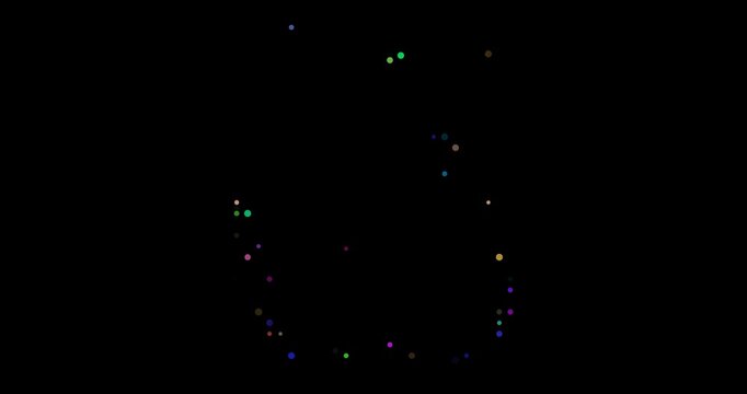 Dynamic Circles Outline Cocos Keeling Island Map