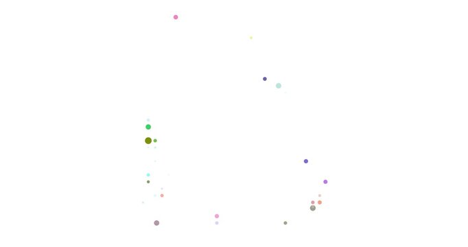 Experimental Circle Motion Creates Cocos Keeling Map