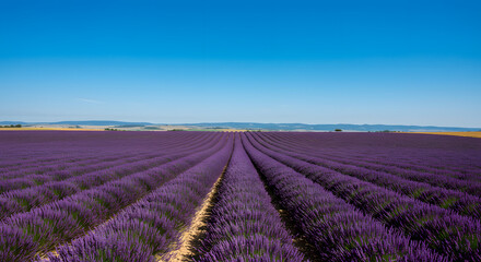 Fototapeta premium lavender field in provence france