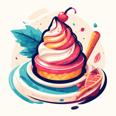 Ice Cream Design Very Cool