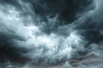 storm clouds over the horizon