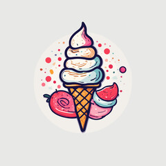 Ice Cream Design Very Cool