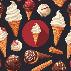 Ice Cream Design Very Cool