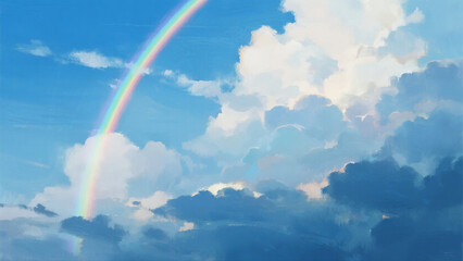 rainbow in the sky 62920