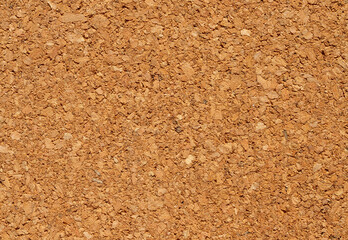 texture of brown cork board surface	
