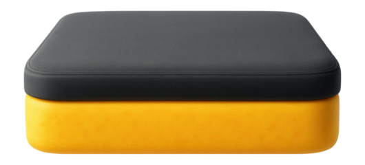 Crash pad with foam cushioning