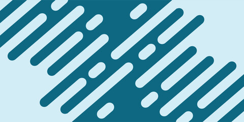 Abstract blue banner design vector, dynamic sporty horizontal background template for media promotion or web banner, modern.