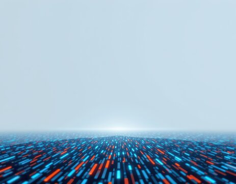 Futuristic Neural Network Interface with Focused Subject