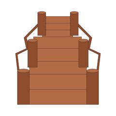Wooden bridge Clipart