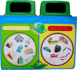 trash can white background PNG.