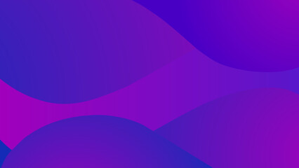 An abstract background with smooth, wavy shapes featuring a vibrant gradient from purple to blue, creating a fluid and modern design.
