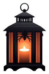 PNG Lantern spider candle