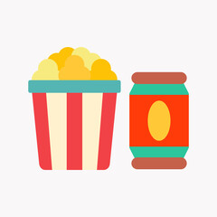 POPCORN AND SODA FLAT