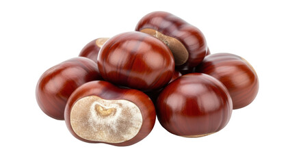 Isolated Chestnuts