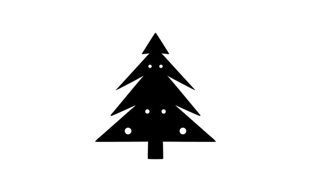 Easy to use doodle Christmas Tree