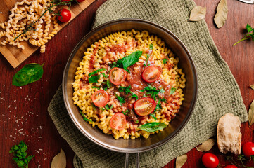 pasta with vegetables