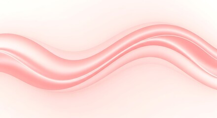 Abstract Pink Wavy Lines Background.