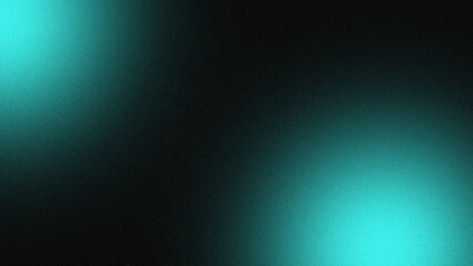 Two turquoise light beams from corners