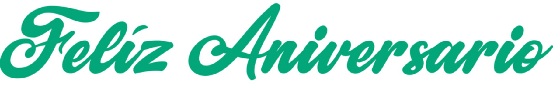 Feliz aniversario, fondos transparentes, letras