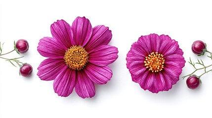Floral arrangement of cosmos