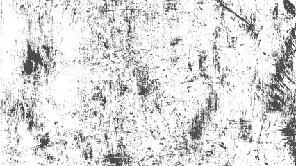 Vintage grunge halftone vector ink background with organic dust grain texture for retro overlay effect. 