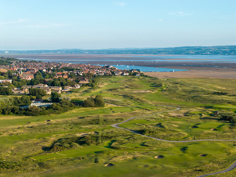 West Kirby and Liverpool Golf club links, Hoylake, England