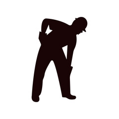 Construction Worker Silhouette
