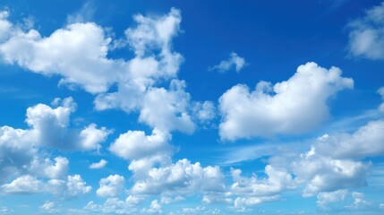 Obraz premium Sky with Few Clouds