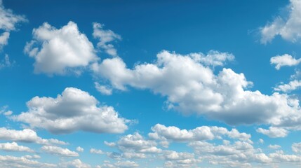 Soft Clouds in the Blue Sky