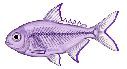 Isolated X-Ray Fish