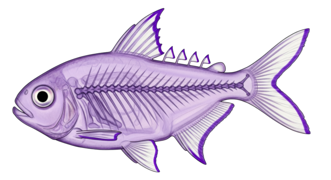 Isolated X-Ray Fish