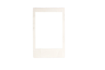 Vintage polaroid frame overlay