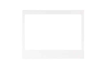 Vintage polaroid frame overlay