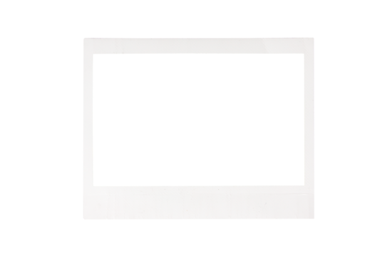 Vintage polaroid frame overlay