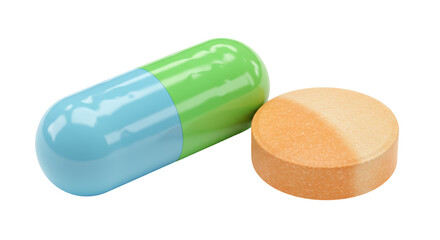 Isolated Pill and Capsule