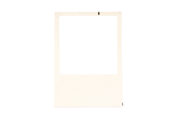 Vintage polaroid frame overlay