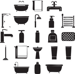 Abstract geometric shapes with vibrant color splashes and a bold black silhouette overlay