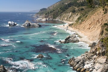 Pacific Ocean at Big Sur © Roy E