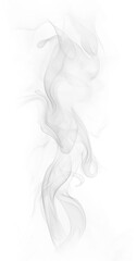 smoke on white background