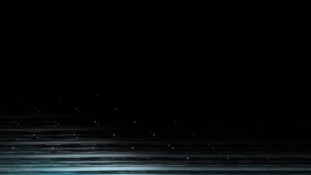 linienf&ouml;rmige hellblaue digitale Datenstruktur &ndash; dynamische Visualisierung von Forschung, Technologie und moderner Wissenschaft in zukunftsweisendem Design, Wachstum, Datenfluss, Fortschritt