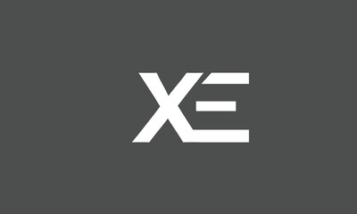 Fototapeta premium XE,EX,X,E,E,X abstract, letters, logo, monogram, style, symbols, ambitions, icons, 