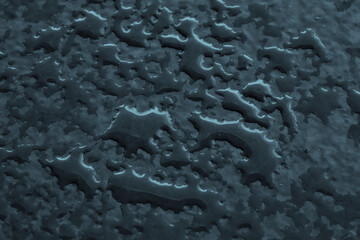 Abstract Art of Water Droplets on a Dark Surface, Creating a Unique Visual Appeal