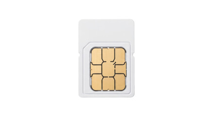 Isolated Sim Card