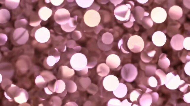 Gilded out-of-focus sparkling particulate matter texture festive abstract backdrop