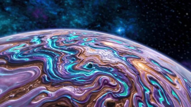 background with science fiction theme depicting the allure of outer space