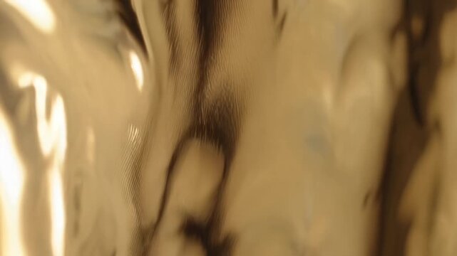 Shiny Yellow Gold Wall Texture Background for Design