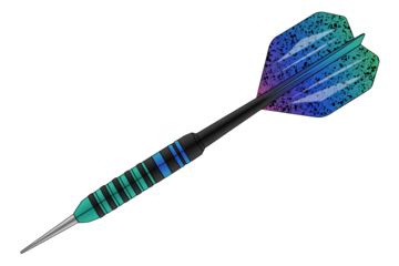 Striking dart with modern gradient design for competitive gameplay