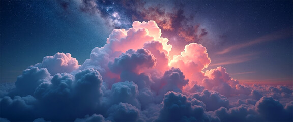 cosmic cloud formation