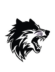 head of a tiger, tiger head vector